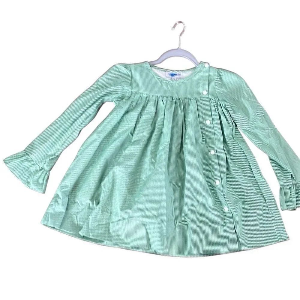 Emma Blake Smocks green gingham dress size 10